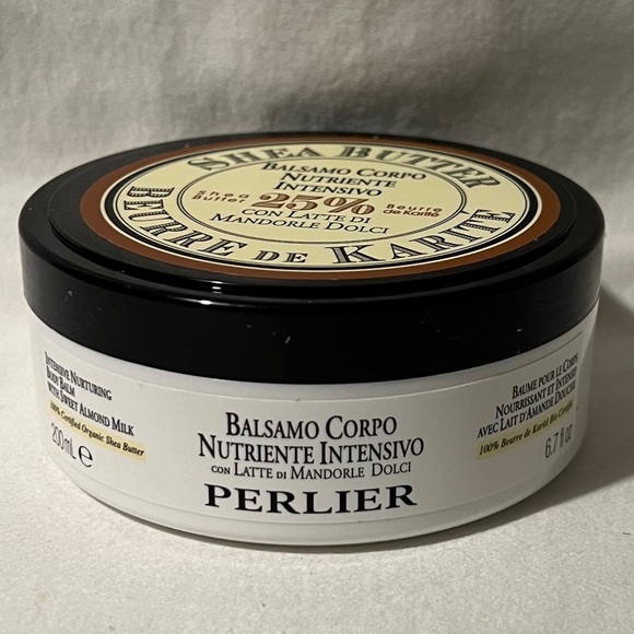 💦NWT💦 PERLIER SHEA BUTTER + SWEET ALMOND BODY BALM 6.7oz - Picture 5 of 5